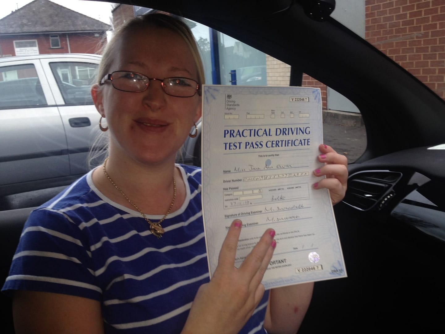 Another driving test pass in Bolton