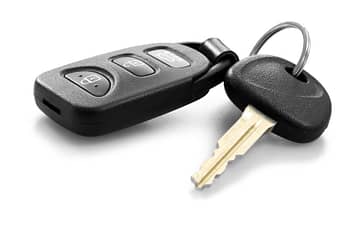 Driving car keys