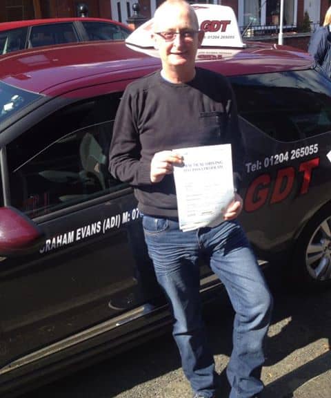 First time driving test pass bury