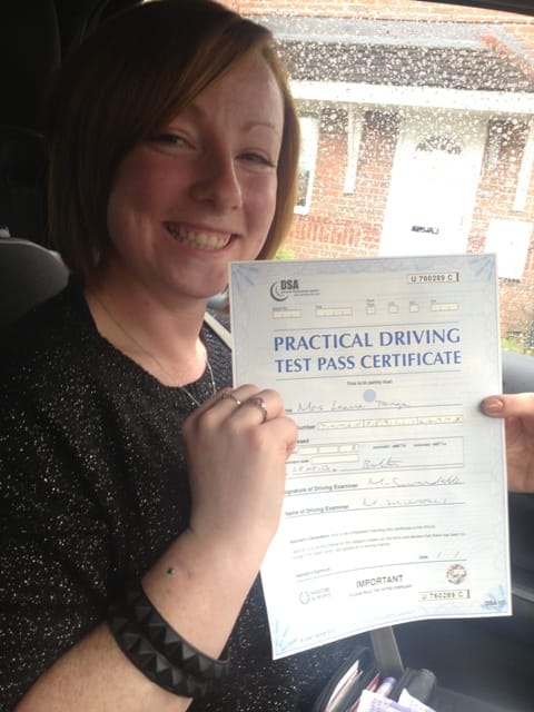passed driving test in bolton